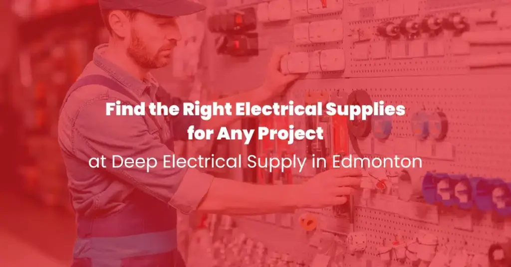 Electrical supplies edmonton
