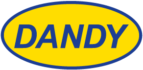 Dandy logo, electrical enclosure and equipment supplier for Edmonton store
