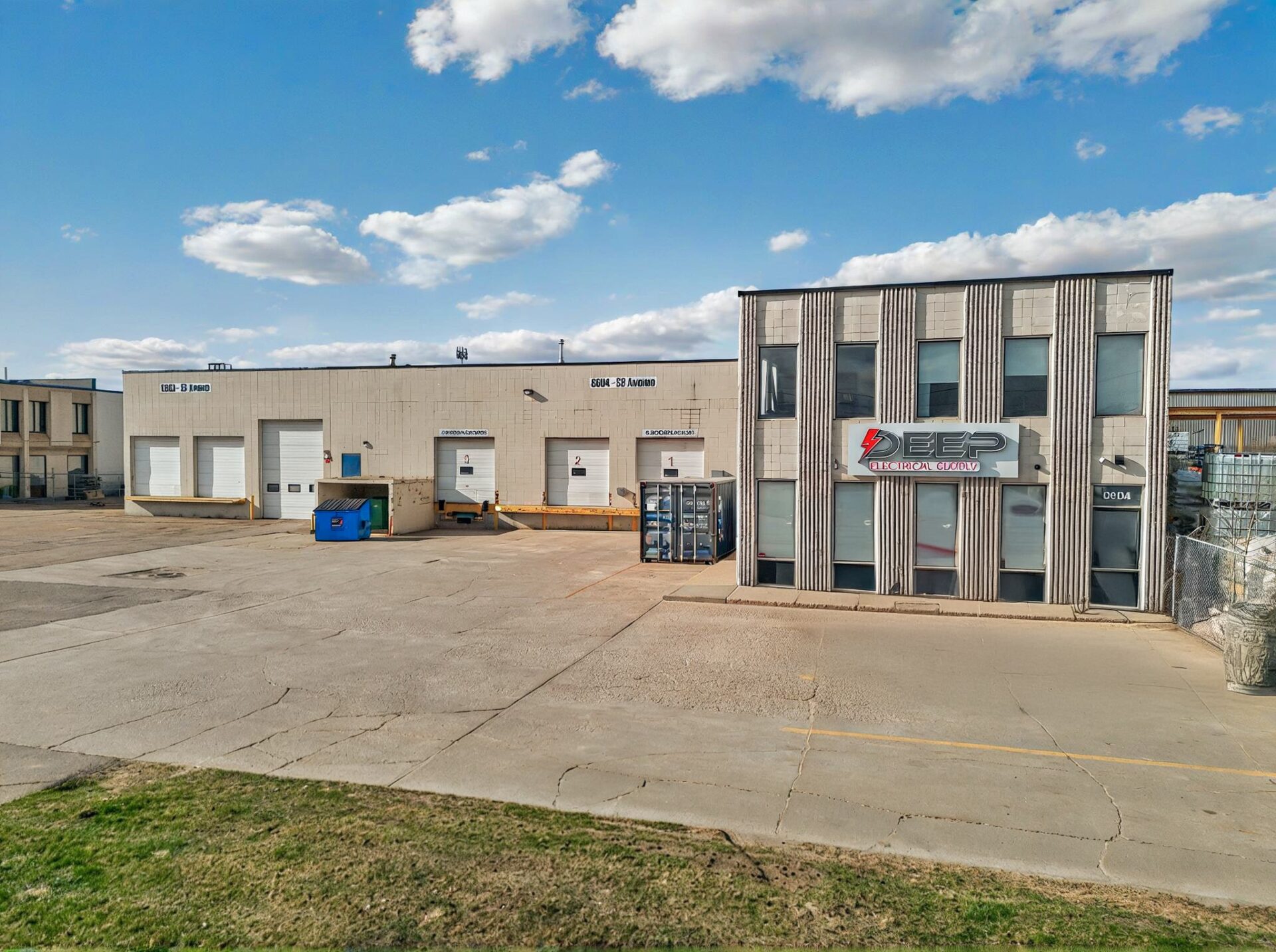 Deep Electrical Supply storefront, Edmonton electrical supplies
