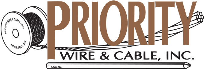 Priority Wire & Cable logo, electrical supplier in Edmonton for Deep Electrical Supply
